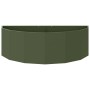 Jardinera Verde Oliva 120 x 60 x 35 cm Acero en Macetas y jardineras | Comprar online en Foru.es