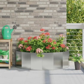 Jardinera Plateado 120 x 60 x 35 cm Acero Galvanizado en Macetas y jardineras | Comprar online en Foru.es
