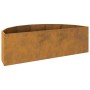 Jardinera Oxidado 120 x 60 x 35 cm Acero autopatinable en Macetas y jardineras | Comprar online en Foru.es