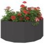 Jardinera Negro 90 x 45 x 35 cm Acero en Macetas y jardineras | Comprar online en Foru.es