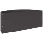 Jardinera Negro 90 x 45 x 35 cm Acero en Macetas y jardineras | Comprar online en Foru.es