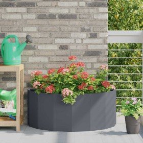 Jardinera Antracita 90 x 45 x 35 cm Acero en Macetas y jardineras | Comprar online en Foru.es