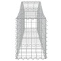 Cestas de gaviones 4 uds forma de arco hierro 200x30x40/60 cm de vidaXL, Maceteros y jardineras - Ref: Foro24-3145369, Precio...
