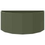 Jardinera Verde Oliva 90 x 45 x 35 cm Acero en Macetas y jardineras | Comprar online en Foru.es