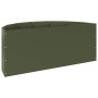 Jardinera Verde Oliva 90 x 45 x 35 cm Acero en Macetas y jardineras | Comprar online en Foru.es