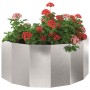 Jardinera Plateado 90 x 45 x 35 cm Acero inoxidable en Macetas y jardineras | Comprar online en Foru.es