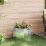 Jardinera Plateado 60 x 30 x 35 cm Acero Galvanizado en Macetas y jardineras | Comprar online en Foru.es