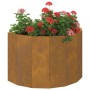 Jardinera Oxidado 60 x 30 x 35 cm Acero autopatinable en Macetas y jardineras | Comprar online en Foru.es