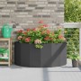 Jardinera Negro 120 x 60 x 50 cm Acero en Macetas y jardineras | Comprar online en Foru.es