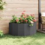 Jardinera Negro 120 x 60 x 50 cm Acero en Macetas y jardineras | Comprar online en Foru.es