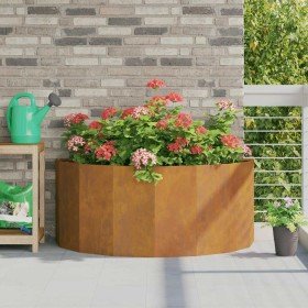 Jardinera Oxidado 120 x 60 x 50 cm Acero autopatinable en Macetas y jardineras | Comprar online en Foru.es