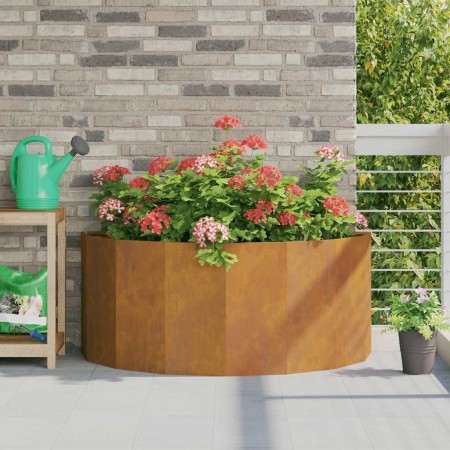 Jardinera Oxidado 120 x 60 x 50 cm Acero autopatinable en Macetas y jardineras | Comprar online en Foru.es