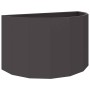 Jardinera Negro 90 x 45 x 50 cm Acero en Macetas y jardineras | Comprar online en Foru.es