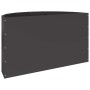 Jardinera Negro 90 x 45 x 50 cm Acero en Macetas y jardineras | Comprar online en Foru.es