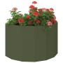 Jardinera Verde Oliva 90 x 45 x 50 cm Acero en Macetas y jardineras | Comprar online en Foru.es