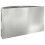 Jardinera Plateado 90 x 45 x 50 cm Acero Galvanizado en Macetas y jardineras | Comprar online en Foru.es