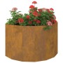 Jardinera Oxidado 90 x 45 x 50 cm Acero autopatinable en Macetas y jardineras | Comprar online en Foru.es