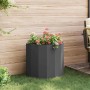 Jardinera Negro 60 x 30 x 50 cm Acero en Macetas y jardineras | Comprar online en Foru.es