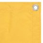 Toldo para balcón tela oxford amarillo 90x300 cm en Sombrillas | Comprar online en Foru.es