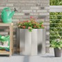 Jardinera Plateado 60 x 30 x 50 cm Acero inoxidable en Macetas y jardineras | Comprar online en Foru.es
