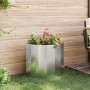 Jardinera Plateado 60 x 30 x 50 cm Acero inoxidable en Macetas y jardineras | Comprar online en Foru.es