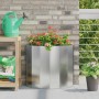 Jardinera Plateado 60 x 30 x 50 cm Acero Galvanizado en Macetas y jardineras | Comprar online en Foru.es