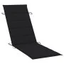 Sun loungers 2 units with solid acacia wood cushions by vidaXL, Loungers - Ref: Foro24-3077368, Price: 348,13 €, Discount: %
