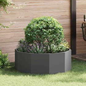 Jardinera Negro 90 x 90 x 35 cm Acero en Macetas y jardineras | Comprar online en Foru.es