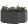 Jardinera Negro 90 x 90 x 35 cm Acero en Macetas y jardineras | Comprar online en Foru.es
