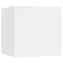 Mesita de noche madera de ingeniería blanca 30,5x30x30 cm de vidaXL, Mesitas de noche - Ref: Foro24-3079706, Precio: 31,07 €,...