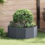 Jardinera Antracita 90 x 90 x 35 cm Acero en Macetas y jardineras | Comprar online en Foru.es