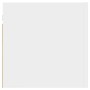 Mesita de noche madera de ingeniería blanca 30,5x30x30 cm de vidaXL, Mesitas de noche - Ref: Foro24-3079706, Precio: 31,07 €,...