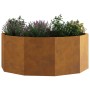 Jardinera Oxidado 90 x 90 x 35 cm Acero autopatinable en Macetas y jardineras | Comprar online en Foru.es