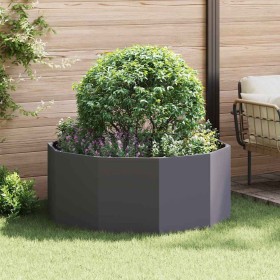 Jardinera Negro 120 x 120 x 50 cm Acero en Macetas y jardineras | Comprar online en Foru.es