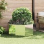 Jardinera Plateado 120 x 120 x 50 cm Acero Galvanizado en Macetas y jardineras | Comprar online en Foru.es