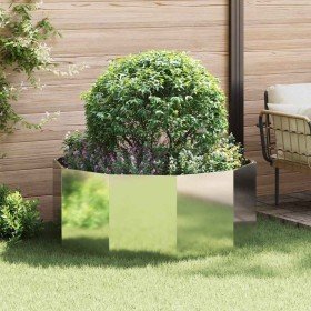 Jardinera Plateado 120 x 120 x 50 cm Acero Galvanizado en Macetas y jardineras | Comprar online en Foru.es