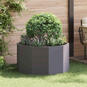 Jardinera Negro 90 x 90 x 50 cm Acero en Macetas y jardineras | Comprar online en Foru.es