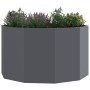 Jardinera Antracita 90 x 90 x 50 cm Acero en Macetas y jardineras | Comprar online en Foru.es