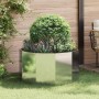 Jardinera Plateado 90 x 90 x 50 cm Acero Galvanizado en Macetas y jardineras | Comprar online en Foru.es