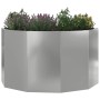 Jardinera Plateado 90 x 90 x 50 cm Acero Galvanizado en Macetas y jardineras | Comprar online en Foru.es