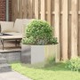 Jardinera Plateado 90 x 90 x 50 cm Acero Galvanizado en Macetas y jardineras | Comprar online en Foru.es