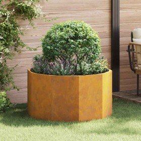 Jardinera Oxidado 90 x 90 x 50 cm Acero autopatinable en Macetas y jardineras | Comprar online en Foru.es