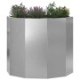 Jardinera Plateado 60 x 60 x 50 cm Acero inoxidable en Macetas y jardineras | Comprar online en Foru.es