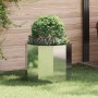 Jardinera Plateado 60 x 60 x 50 cm Acero Galvanizado en Macetas y jardineras | Comprar online en Foru.es