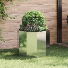 Jardinera Plateado 60 x 60 x 50 cm Acero Galvanizado en Macetas y jardineras | Comprar online en Foru.es