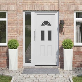 Jardinera 2 pcs 30 x 30 x 75 cm Acero en Macetas y jardineras | Comprar online en Foru.es