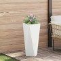 Jardinera 2 pcs 30 x 30 x 75 cm Acero en Macetas y jardineras | Comprar online en Foru.es