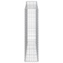Cestas de gaviones 3 uds forma de arco hierro 200x30x120/140 cm de vidaXL, Maceteros y jardineras - Ref: Foro24-3145452, Prec...