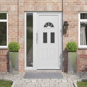 Jardinera 2 pcs Plateado 30 x 30 x 75 cm Acero inoxidable en Macetas y jardineras | Comprar online en Foru.es