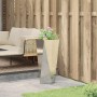 Jardinera Plateado 30 x 30 x 75 cm Acero Galvanizado en Macetas y jardineras | Comprar online en Foru.es